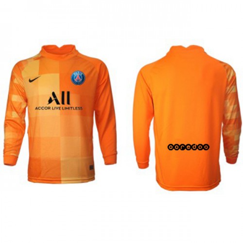 Paris Saint-Germain PSG Fodboldtrøjer Målmand Hjemmebanesæt 2021/22 Langærmet Paris Saint-Germain PSG Fodboldtrøjer Målmand Hjemmebanesæt 2021/22 Langærmet